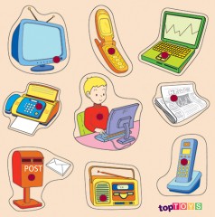İletişim Aletleri - Ahşap Puzzle