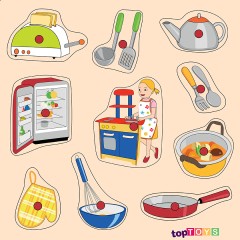 Mutfağımız Ahşap Puzzle