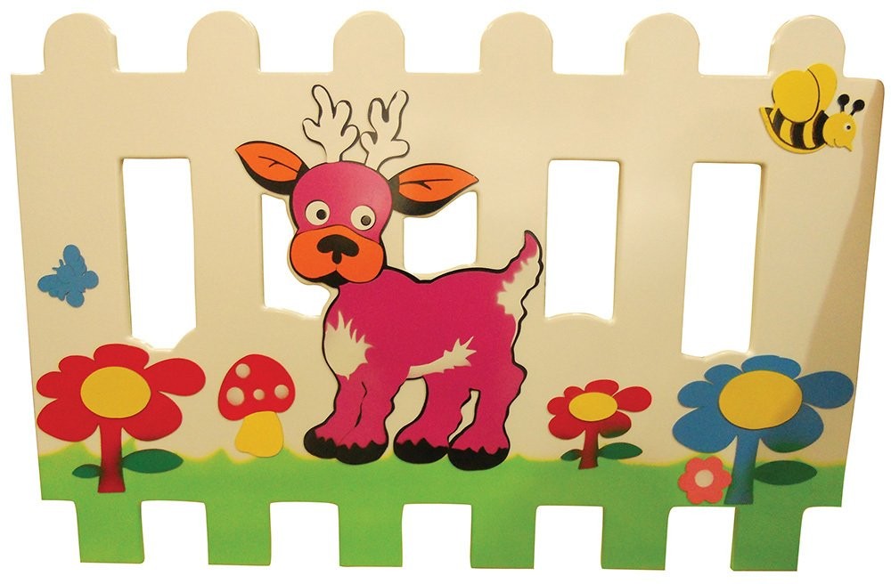 Geyik figürlü çit