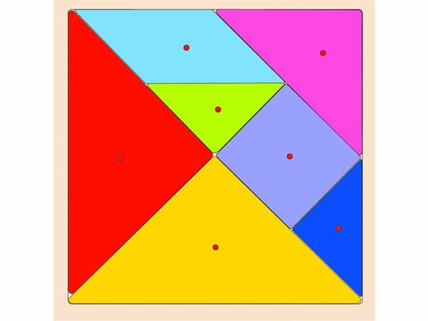 Tangram Ahşap Puzzle