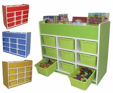 9 KUTULU KİTAPLIKLI SINIF DOLABI (85*40*80 )M )
