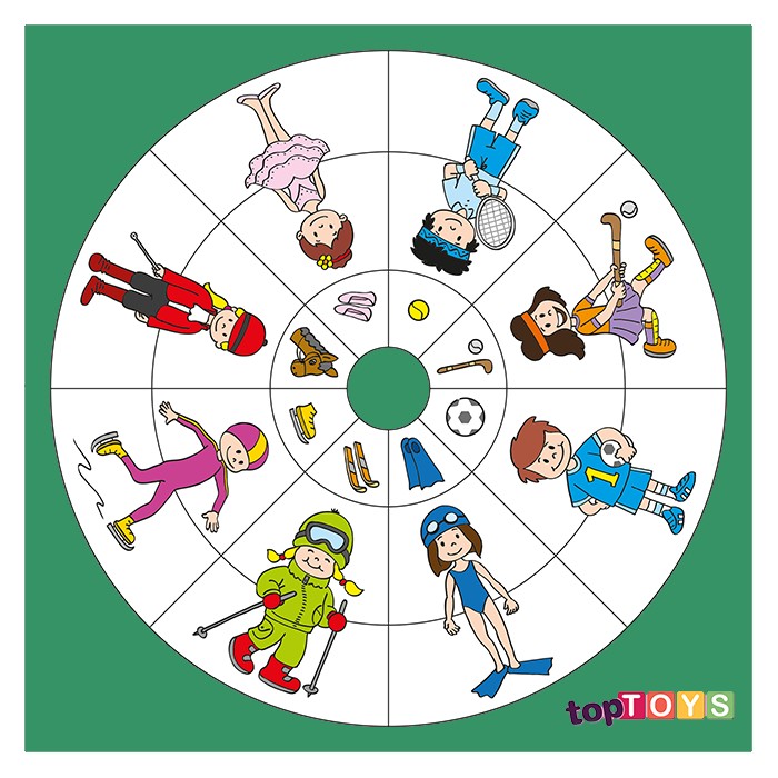 DAİRESEL TEMELAR SPOR AHŞAP PUZZLE