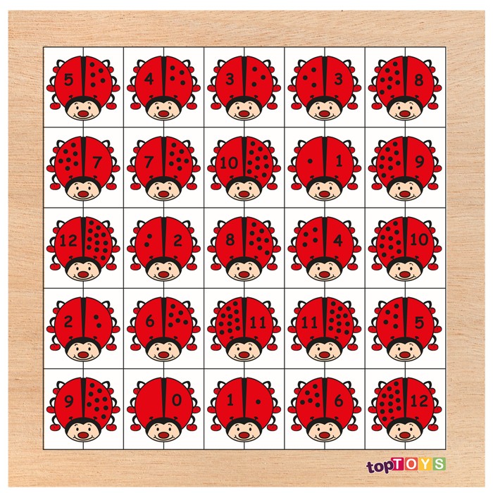 SAYMA OYUNU UĞUR BÖCEĞİ PUZZLE