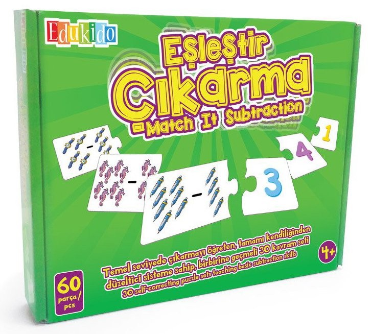 EŞLEŞTİR ÇIKARMA MUKAVVA PUZZLE