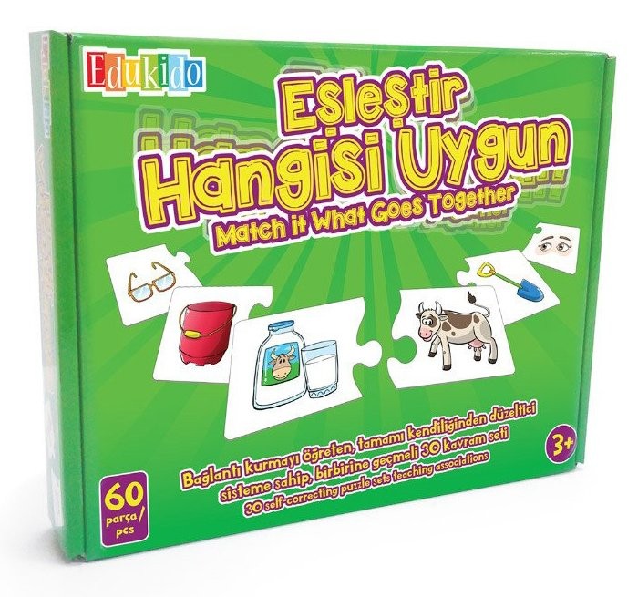 EŞLEŞTİR HANGİSİ UYGUN MUKAVVA PUZZLE