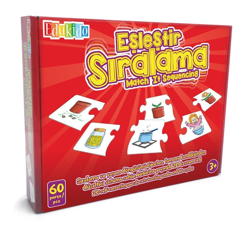 EŞLETİRTİR SIRALAMA MUKAVVA PUZZLE