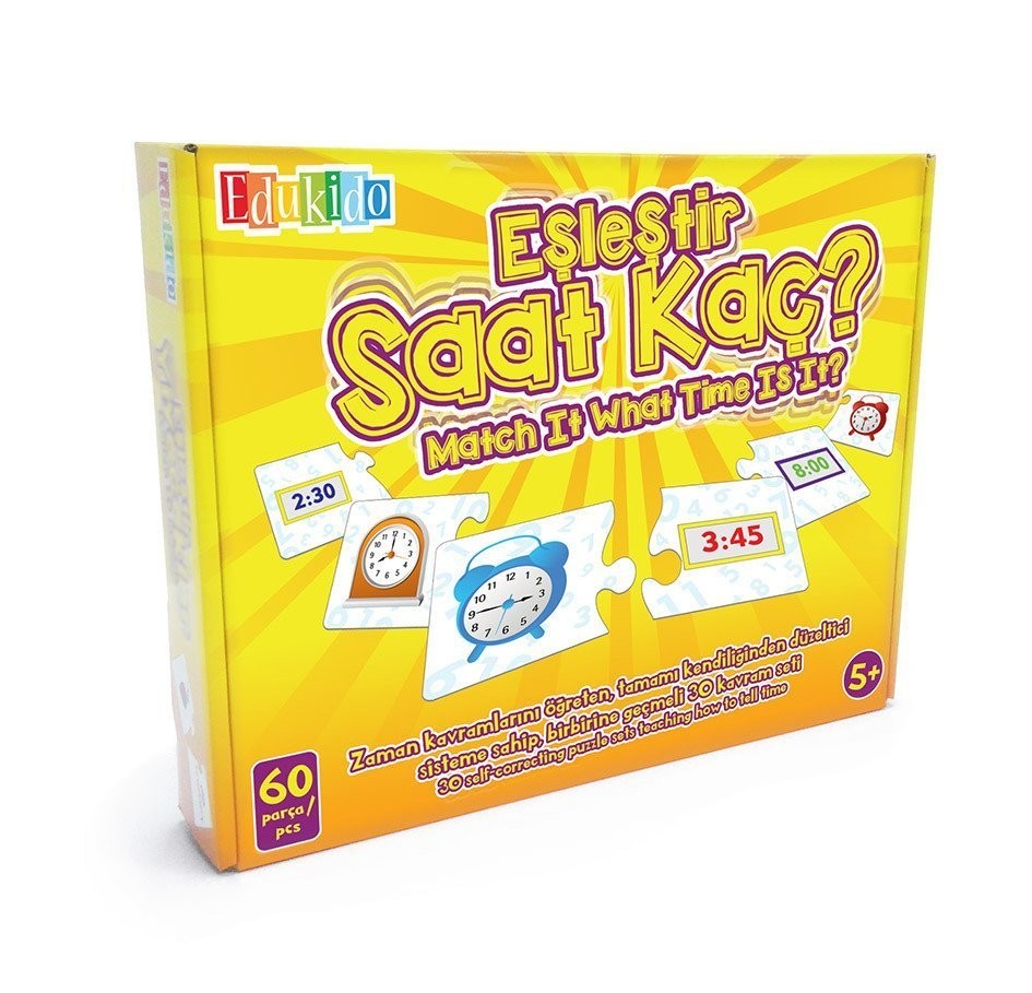 EŞLETİR SAAT KAÇ MUKAVVA PUZZLE
