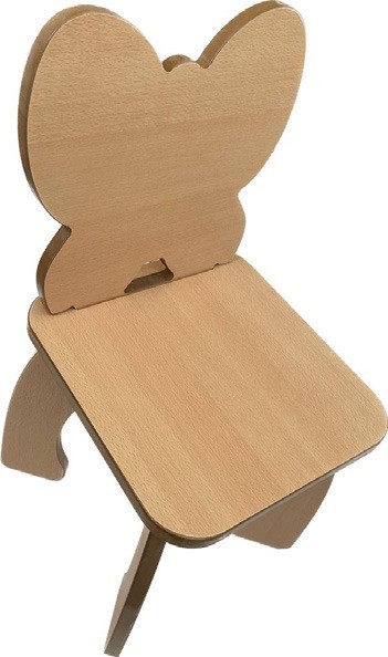 AHŞAP MDF KELEBEK SANDALYE