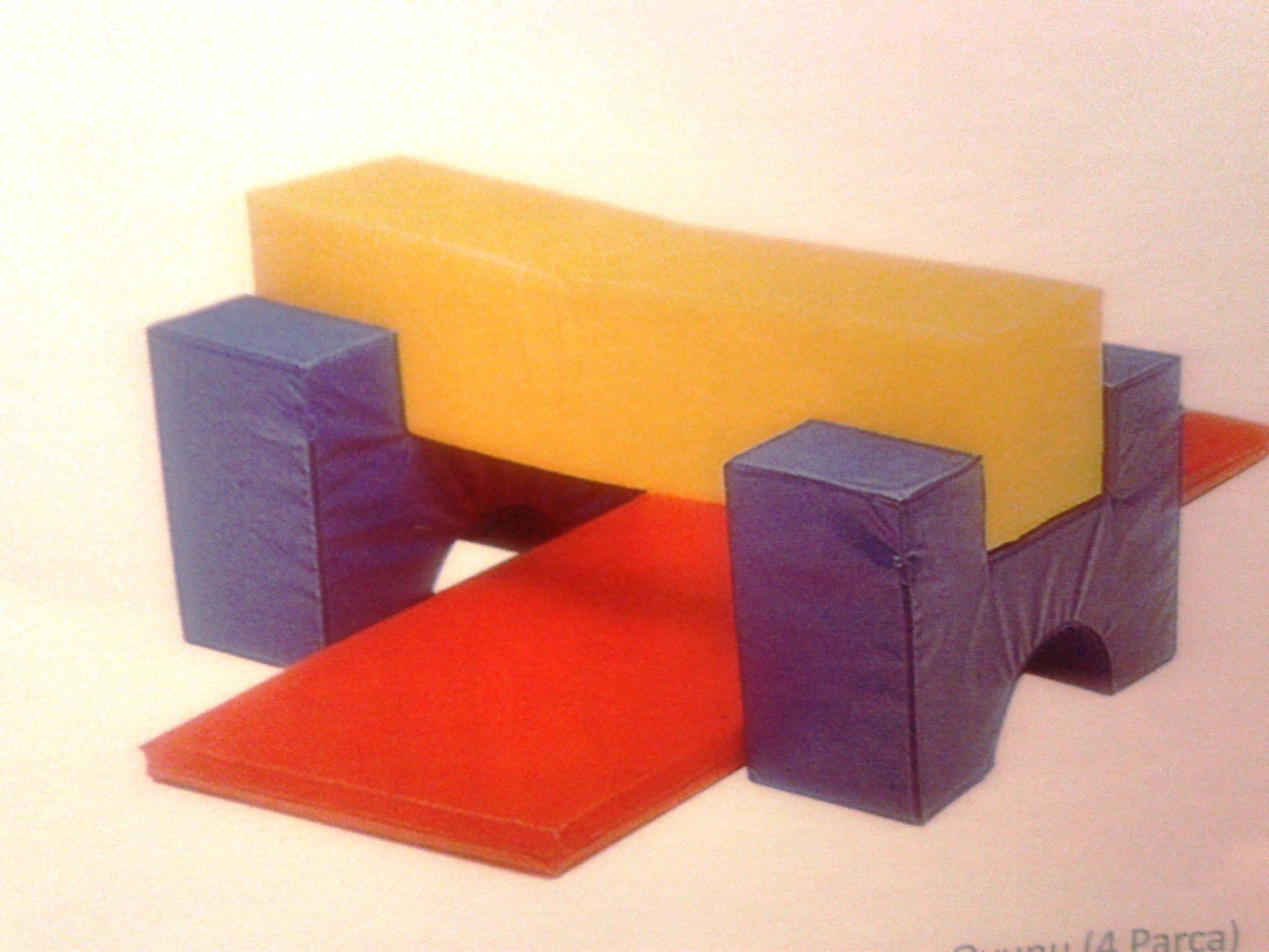 Minder Bloklar 4 parça 120*120*75